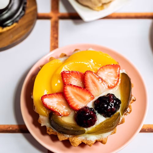 Tartaleta de frutas grande