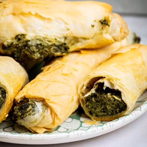Rollo de espinaca